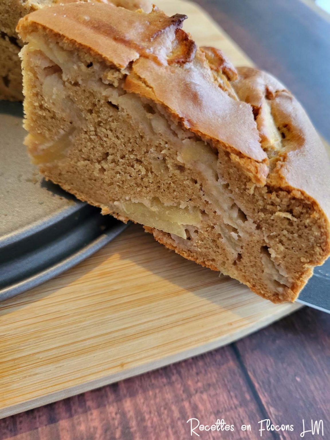 GATEAU AUX POMMES SANS GLUTEN - RECETTES EN FLOCONS
