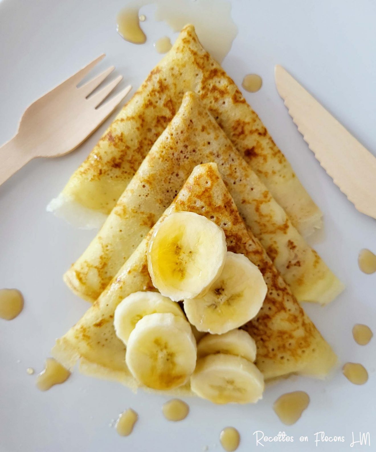 GATEAU MOELLEUX BANANE CHOCOLAT (SANS GLUTEN) - RECETTES EN FLOCONS