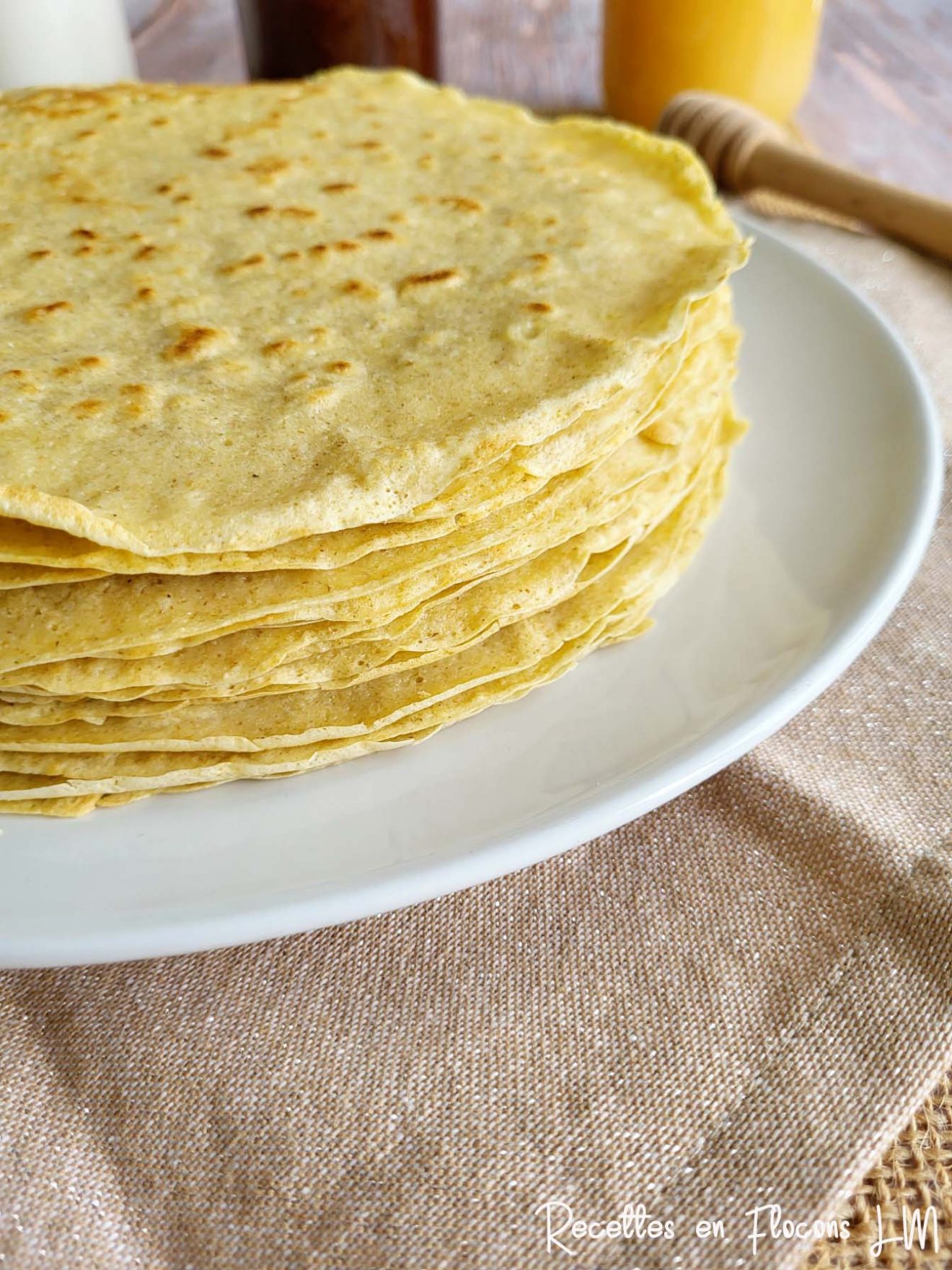 CREPES A LA FARINE D’AVOINE - RECETTES EN FLOCONS